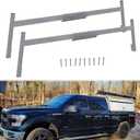 Mountainpeak Aluminum Truck Cap & Topper Ladder Roof Rack for Pickup Camper Shell