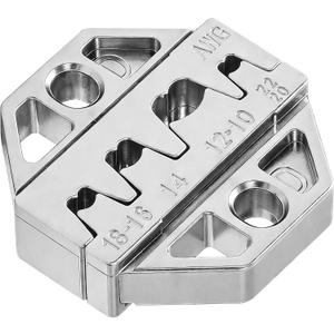 haisstronica Crimping Die for Open Barrel Terminals,22-10 AWG