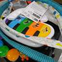 Baby Einstein 4-in-1 Kickin' Tunes Music and Language Play Gym and Piano Tummy Time Activity Mat