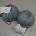 Estako Woolky, (2 Skeins Pack) 70% Acrylic 30% Wool Yarn, Soft, Chunky Bulky Weight #5 for Crochet and Knitting (2 x 3.53 Oz) / (2 x 109 Yrds) (100m) (4005 - Pale Teal)