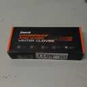 Deemii -10 Winter Gloves Men Women Made with 3M Insulation & Plush Lining, Windproof & Water-Resisitant Glove for Cold Weather with Touchscreen Fingers, for Running (Large, Grey)