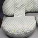 Pregnancy Pillow for Women - Full Body Maternity Pillow for Back & Hip Support, Removable Soft Cover for Side Sleeper Comfort (Green)