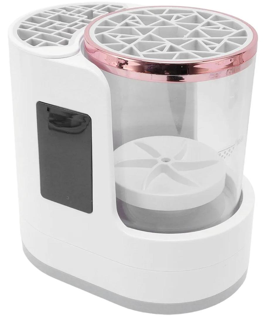 Electric Makeup Brush Cleaner Machine, Portable Automatic 2H 5H Drying Timer USB Cosmetic Brushes Cleaner Tool for All Size Beauty Makeup Brush Set, Contour, Eyeshadow