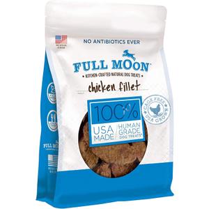Full Moon Chicken Fillet Healthy All Natural Dog Treats Human Grade Made in USA 48 oz (EXP 09/10/26)