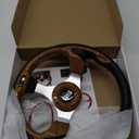 Golf Cart Steering wheel for EZGO YAMAHA and Club Car Precedent Most Golf carts Wood Grain