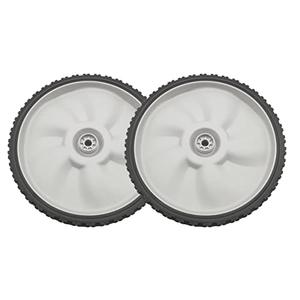 2pcs 490-325-0023 11 x 1.75 in Universal Plastic Wheel for MTD, Craftsman, Toro