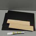 8 x12 Inch Tabletop Chalkboard Sign with Base Stand, 2 Pack Menu Chalk Board Sign Store Food Signs, Message Boards for Party, Wedding, Tables Decoration, Bar and Restaurant
