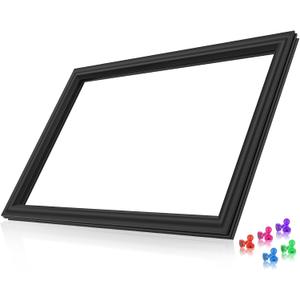 Upgraded 242193209 Freezer Door Gasket Compatible with Frigidaire Freezer Door Gasket Replacement AP5807083 3513465 PS9493821 Kenmore Refrigerator Door Gasket Seal, Freezer Seal Replacement Black