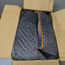 Dog Car Seat for Large/Medium Dogs - Memory Foam Dog Booster Seat for Under 55Lbs or 2 Small Dogs-Detachable and Washable Travel Bed with Thick Cushion and Storage Pockets-Grey