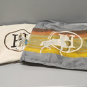 Croker Horse 18x18'' inches Throw Pillow Cushion Covers Set Pack of 2 Pcs - Luxury Horse Embroidery Modern Style Couch Sofa Pillow Cover for Living Room Bedroom 2 Pcs
