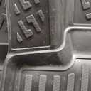 Mini Countryman 2011-2016 Custom Fit Floor Mats Rubber 3D Car Mats Laser Measured Floor Liners All Weather Heavy Duty Waterproof Odorless Non-Slip TPE (Front & Rear, Black)