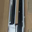 Outdoor Grill Cart Bar Cart with Storage Cabinet for Grilling Accessories, XL Portable Outdoor Grill Table with Stainless Steel Top for Kitchen Prep, Lawn & GardenBlack