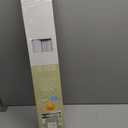 Cordless Light Filtering Mini Blind, 27 x 64 in, Pearl White