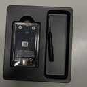 ORICO USB 3.0 mSATA SSD Enclosure, 5Gbps Transparent External SSDs Adapter with USB-C to C/A Cable, UASP & Trim Support, Up to 2TB Capacity, Portable PC Case for 3050 mSATA Solid State Drive- TC10