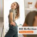 Sweetcrispy 56"x15" Full Length Mirror, Standing Full Body Mirror, Gold