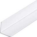 1 Pcs Wall Corner Guard, 2-3/8 X 48 Inches, White, Vinyl | Prevent Scratches on Wall Corners Doors Furniture Cabinets, Corner Protectors Easy Install, Clear Finish for Edge Protection