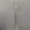 Inbagi 10 Pcs Eiffel Tower Vase for Wedding Centerpieces 20 Inch Clear Tall Skinny Vases Glass Flower Stand Floral Container for Living Room Home Crafts Wedding Reception Birthday Baby Shower Decors