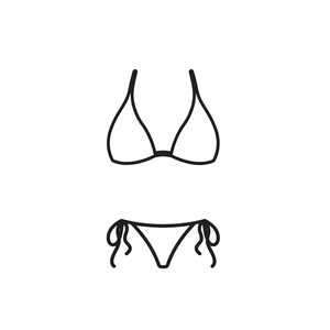 Dark Green One Piece Bathing Suit Medium