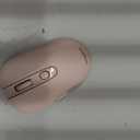 wegear USB Wireless Mouse for Laptop PC Mac, 2.4GHz Cordless Mouse with 6 Buttons, 5-Level Adjustable 4000 DPI, Ergonomic Portable Optical Computer Mice, 24-Month Battery Life-Pink