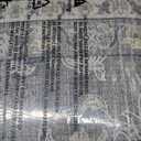 Lessymo 9x12 Area Rugs for Living Room, Machine Washable Non Slip Large Rug, Soft Low Pile Carpet for Bedroom Dining Office, Vintage Brown Distressed Floral Floor Decor