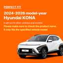 FICS Car Phone Holder for Hyundai KONA 2024 2025 2026 Custom-Fit Mount for Seamless Display Integration, Interior Accessories
