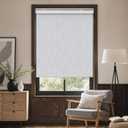 GENIMO Cordless Blackout Roller Shades, 40" W X 72" H, Light Grey