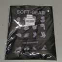 GXCROR Winter Neck Warmer Fleece Neck Gaiter for Skiing Motorcycle Bike Jogging Running Outdoor Sports for Men & Women (Black)