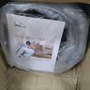 4Inch Cot Mattress Topper,Gel Memory Foam,Twin Size(75 X 38“), Twin:75"x38"x4"