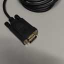 HDMI to VGA Cable 3FT, Computer HDMI to VGA Monitor Cord (Male to Male) Compatible for Raspberry Pi, Roku, Computer, Desktop, Laptop, PC, Monitor, Projector, HDTV and More-NOT Bidirectional