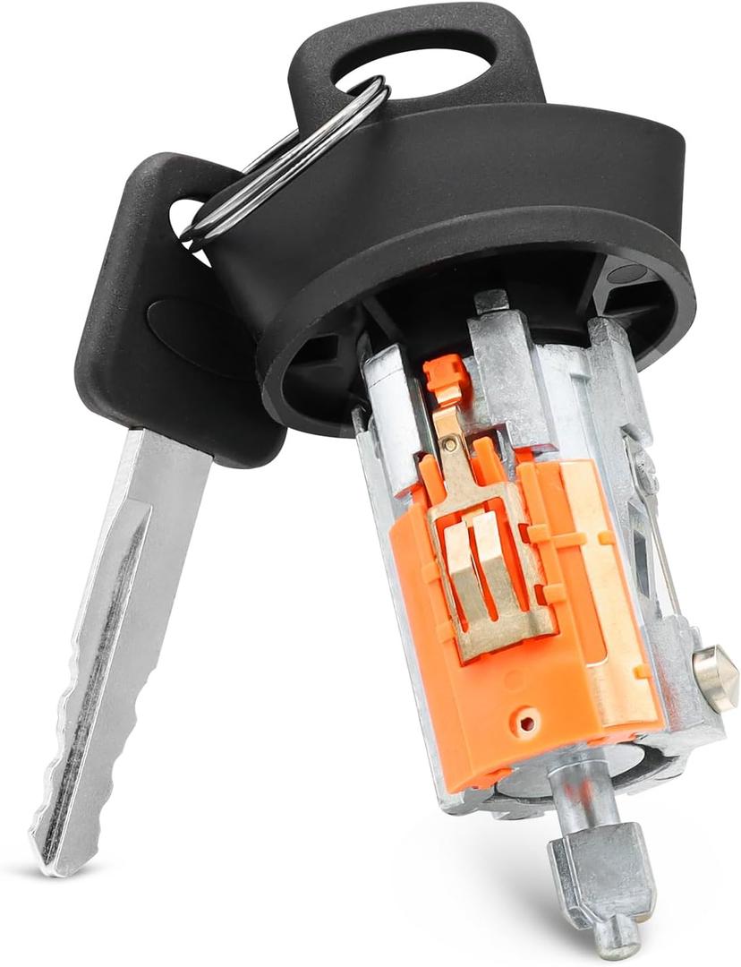 Ignition Switch for 1996-2018 Ford Ignition Switch -Ford F150 F250 F350 Ranger E150 E250 | Lincoln 1996-2007 | Mercury 1996-2007 | Mazda 1998-2009, Replace# 924-724 Ignition Lock Cylinder Replacement