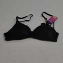 Maidenform Women's Comfy Soft Wireless Bra Convertible (Black/Beige, 34A)
