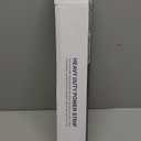 HHSOET Metal 8 Outlet Mountable Power Strip, Wall Mount Outlet Heavy Duty, Wide Spaced Commercial Shop Power Strip with Switch, 15A 125V 1875W, 6 FT SJT 14AWG Power Cord.(Black)