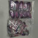 20pcs Purple DC12-24V IP68 Waterproof Trailer LED Lights Side Marker and Clearance Indicators Lights for RV, Camper, Truck, Van, Caravan and Boat, Front and Rear