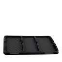 YoRise Car Dashboard Mat, Anti-Slip Strong Gripping Automotive Center Console Tray, Multifunctional Vehicle Interior Storage Holder Pad for Key, GPS, Sunglass, Smartphone(Ordinary, Black)