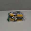 2-in-1 Portable Car Heater & Cooler Fan, 12V Fast Windshield Defroster and Defogger with 360 Rotation, Plugs into Cigarette Lighter (Yellow)