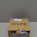 HiLIFE Steamer for Clothes, Portable Handheld Clothing Steamer, 240ml Big Capacity, 700W, Strong Power, Fabric Quick Wrinkle Remover with Brush for Home, Office, Travel (ONLY 120V) -Blue