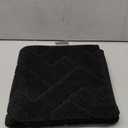 PURRUGS Dirt Trapping Door Mat 24" x 35.5", Non-Slip Machine Washable Entry Rug, Dog Doormat, Indoor Front Door Mat, Super Absorbent Entryway Rug for Muddy Shoes & Paws, Black