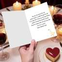 3 x Supoeguk Romantic Goose Valentine's Day Card for Wife Husband, Cute Valentines Card for Boyfriend Girlfriend, Happy Valentine's Day You Silly Goose