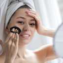 4 x Flytianmy 9Pcs Triangle Powder Puffs, Face Makeup Puff for Body Loose Powder Beauty Makeup Tool Black (1 Count (Pack of 9))