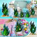 4 Pcs Seaweed Cardboard Stand-ups Set of 4 Under The Sea Lifesize Party Decorations with Ocean Elements Vibrant Ocean Themed Props for Events and Displays 19.69-23.62 Inches Tall Cutouts