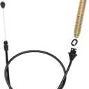 Kimsion 169676 Deck Clutch Cable for Craftsman 42'' Riding Mower LT1000, LT2000, DLT3000, Replaces 532175067 Mower Deck Engagement Cable, 175067 Deck Clutch Cable