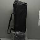 Pamo Babe Portable Crib Baby Playpen with Mattress and Carry Bag Grey