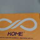 KOME Dirty Blonde Synthetic Lace Front Wig,13×6 Pre Plucked Curly Glueless Wigs for Women Daily Party Use 26IN(#TT6/1603)