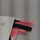 16 Pcs Rat Tail Comb Parting Rattail Comb Foiling Steel Pin Fine Tooth Fiber Heat Resistant Teasing Pintail Combs Women(Black and Pink)