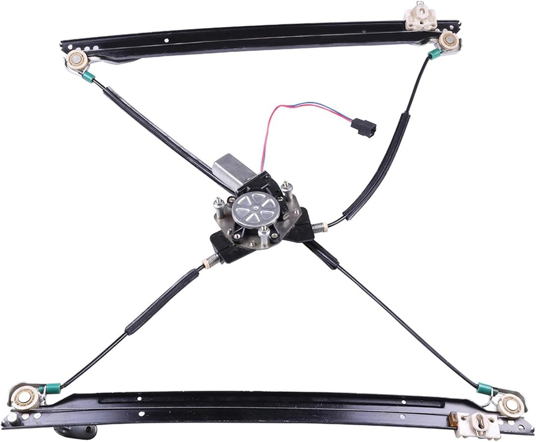FINDAUTO Power Window Regulator Front Right Passenger Side fit for 2001-2003 for Chrysler Town and Country 741-824 Window Regulator and Motor Assembly with Motor