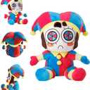 Jax and Pomni Plush,Horror Cute Stuffed Plushies Doll Toys, Jax and Pomni Plush for Birthday Christmas, Kids and Adults Choice (2pcs)