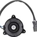 NewYall Radiator Cooling Fan Motor fits 5 Blade Fan for Acura TSX 2004-2008 RSX Manual 2002-2006 Honda Accord 2.4 2003-2007 CR-V 2002-2009 Element 2003-2011 Civic 2.0 2002-2005