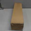 7/8 inch Curtain Rods for Windows 66 to 120 Inch, USFOOK Telescoping Splicing Drapery Rods, Decoration for Home with Silver Decorative Translucent Finials