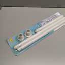 Spring Tension Rod 28 to 48 inches,Adjustable Heavy Duty Curtain Rod-Shower Curtain Rods for Bathroom,Windows,Door,White