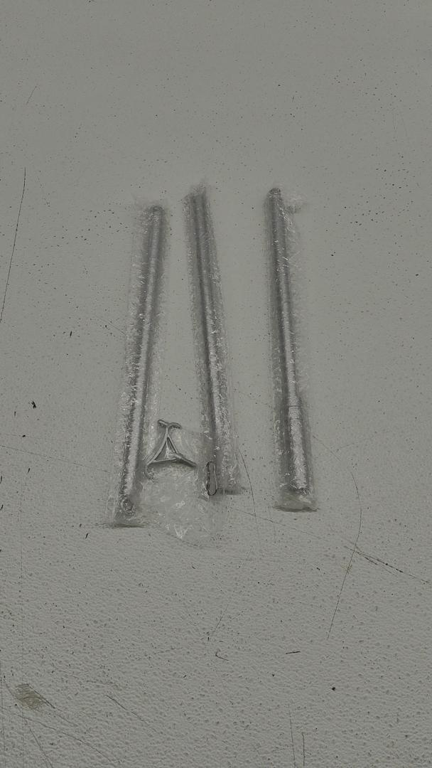Curtain Pull Rod Reinforcement Aluminum Alloy Silver